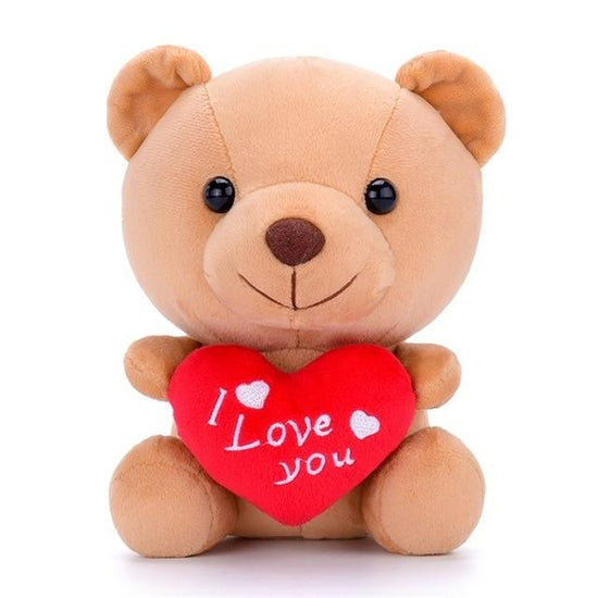 nounours coeur peluche