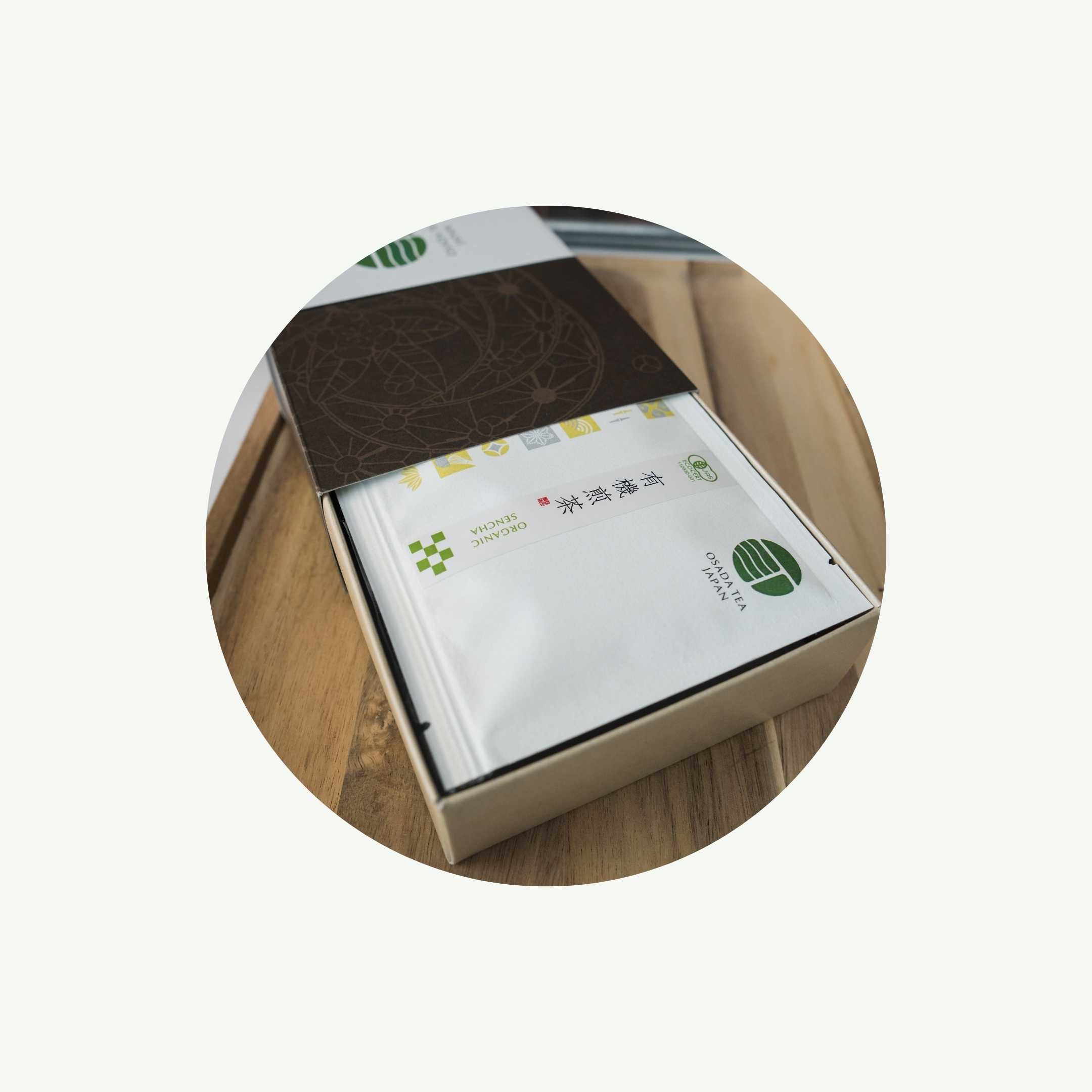 5-Flavor Sample Box - Organic Loose Leaf Tea | 56g - Ukiyo Lifestyle product image