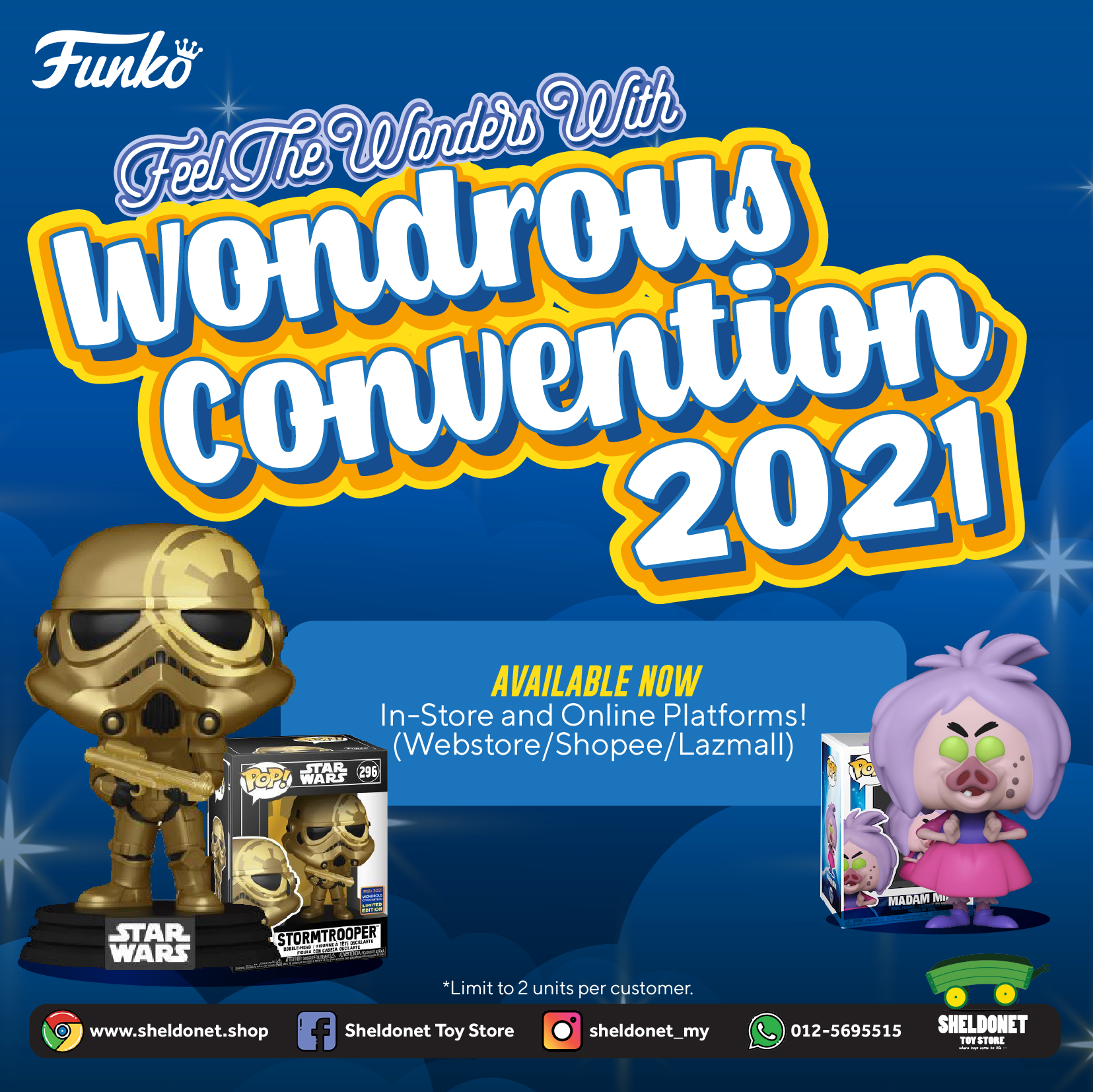 Feel The Wonders With Wondrous Convention 2021! Toy Store