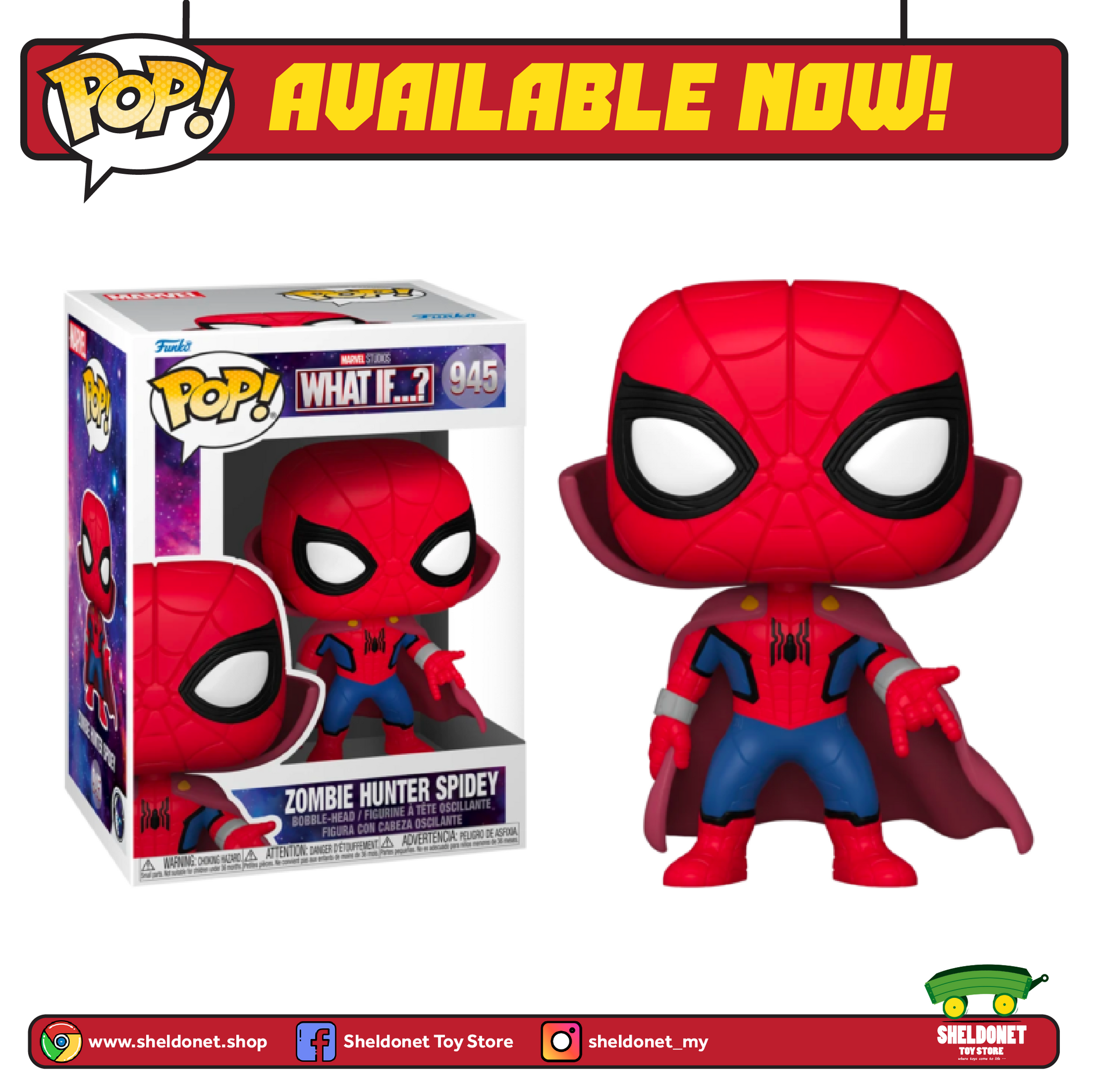 zombie hunter spider man funko