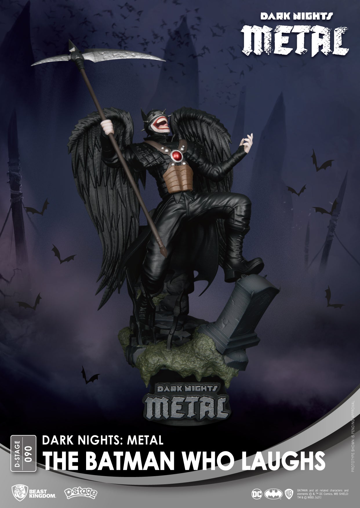 Beast Kingdom: Diorama Stage-090-Dark Night Metal-The Batman Who Laugh –  Sheldonet Toy Store