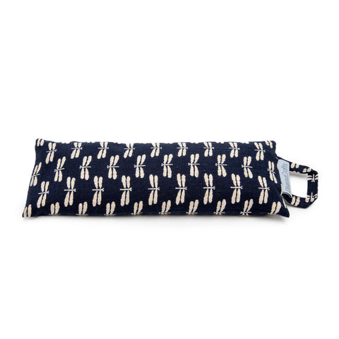 DharmaCrafts Yoga Eye Pillow in Navy Dragonfly