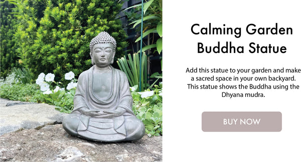 Calming Garden Buddha Statue I DharmaCrafts