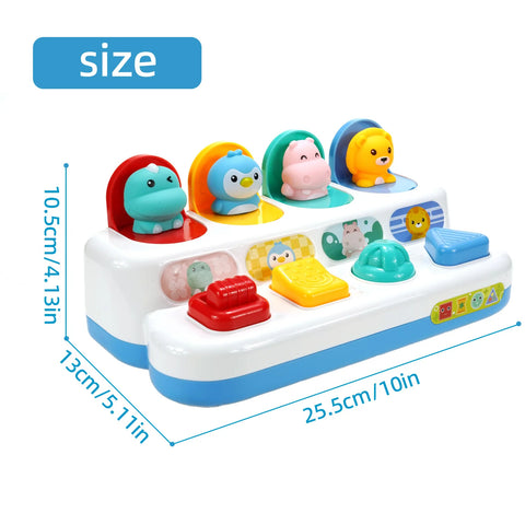 Afmeting Baby Button Toy - Babyspeelgoed