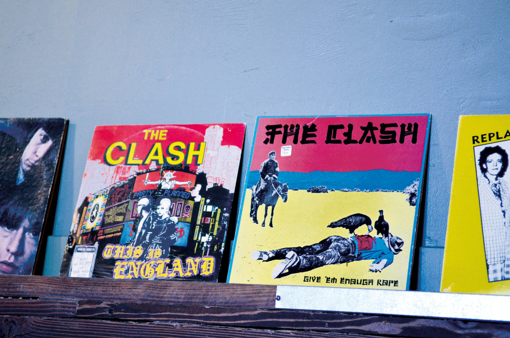 The Clash vinyl records