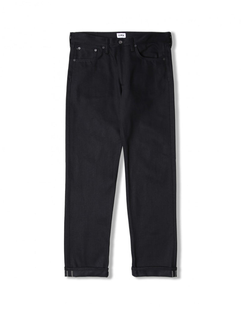 Edwin ED-45 White Listed Black Selvage 