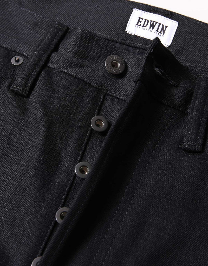 edwin black selvedge jeans