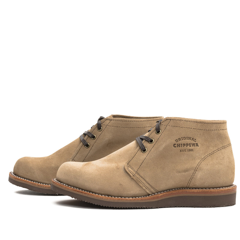 chippewa modern suburban suede chukka boots