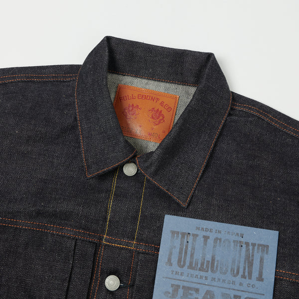 Full Count 2102W 13.7oz Type II Denim Jacket - One Wash | SON OF A