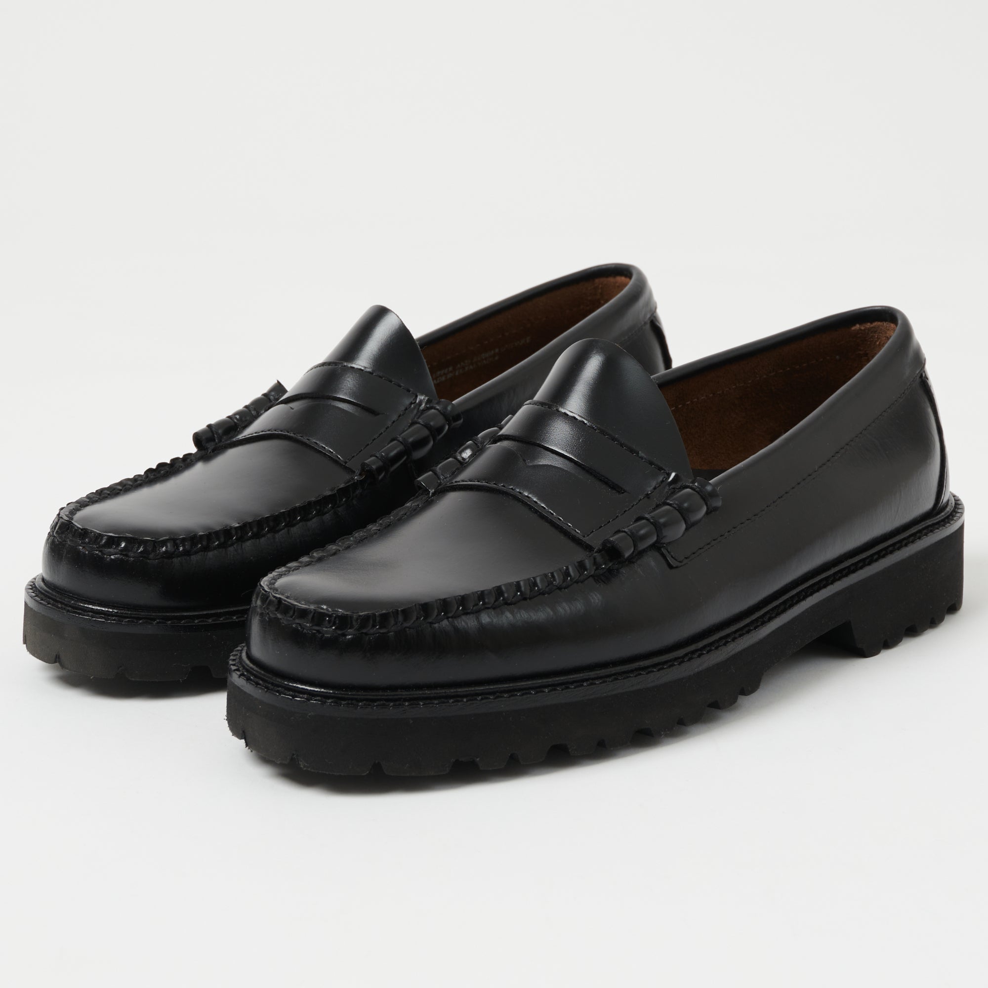 Bass Weejun 90s Larson Penny Loafer (Black) | Son of a Stag