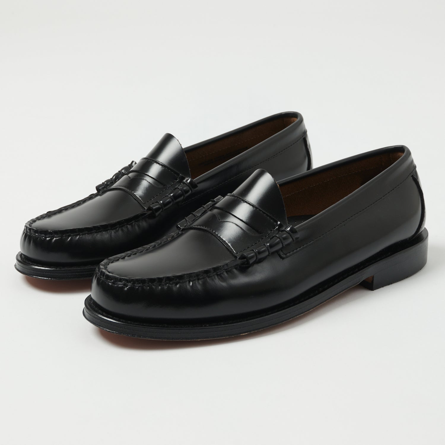G.H. Bass Weejun Larson Moc Penny Loafer - Black | Son of a Stag