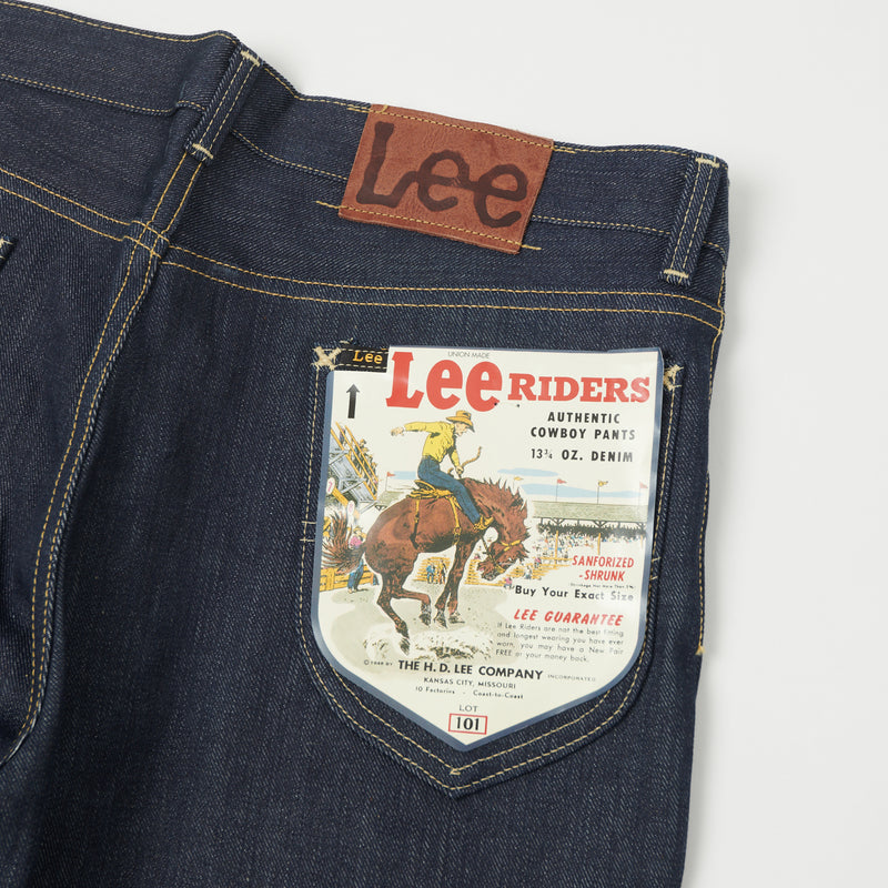 Lee Archives 1944 'Riders' 101B Regular Straight Jean - Raw | Son of a Stag