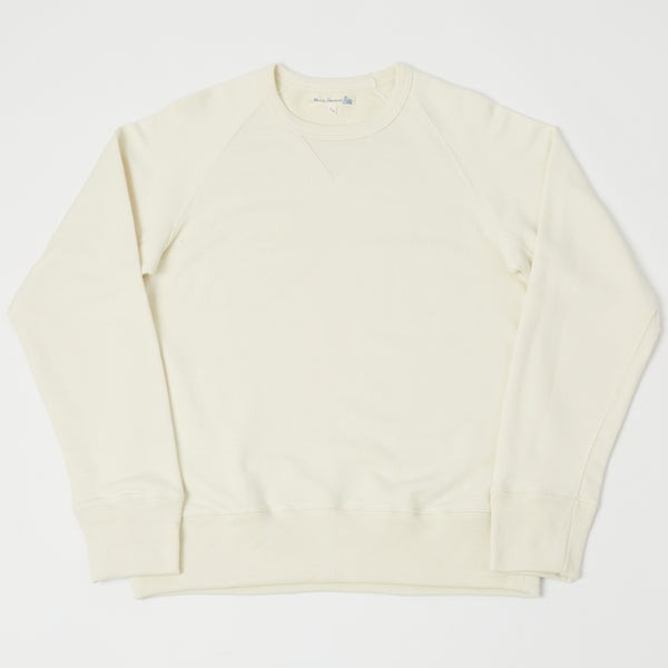 Merz b. Schwanen 349 Raglan Crew Neck Sweatshirt - Grey Melange