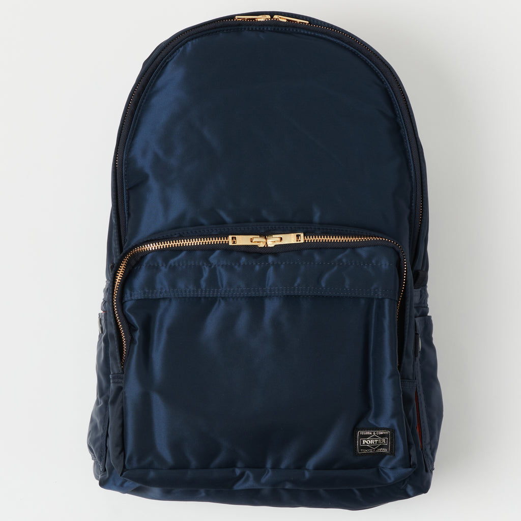 最終 美品 PORTER/TANKER BackPack IRON BLUE-