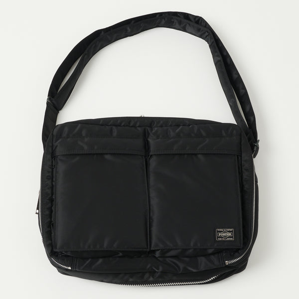 Porter-Yoshida & Co. Tanker 2-Way Shoulder Bag - Black | SON OF A STAG