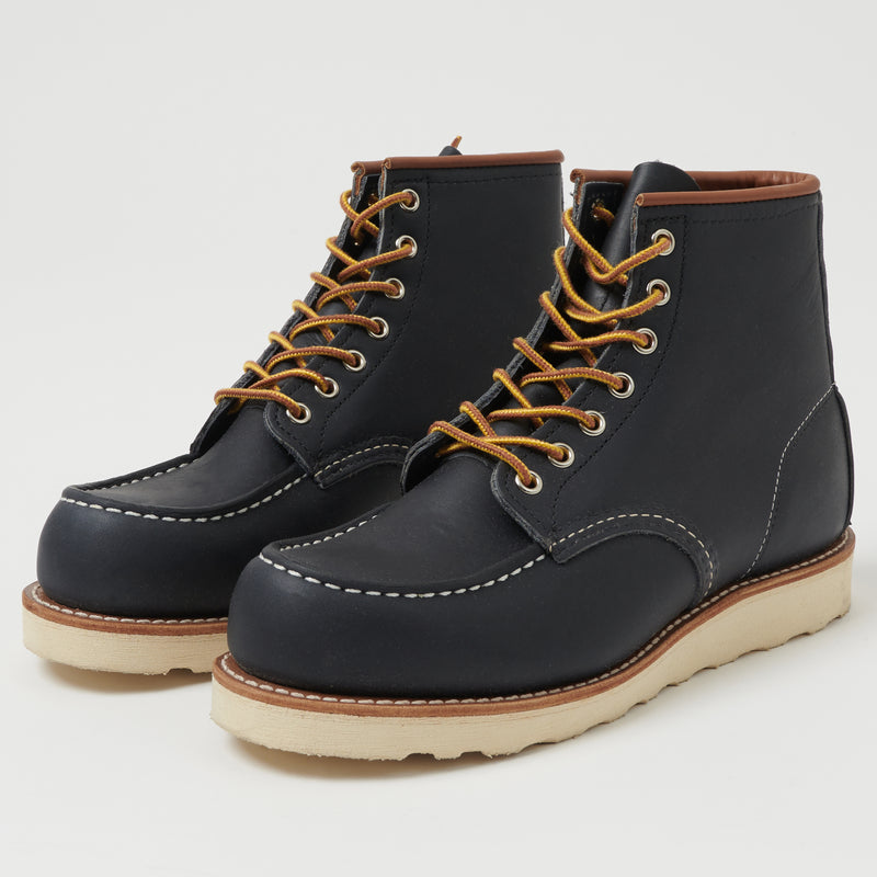 red wing moc navy