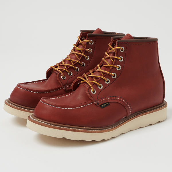 Red Wing 8875 'Irish Setter' 6-Inch Moc Toe Boots - Oro Russet