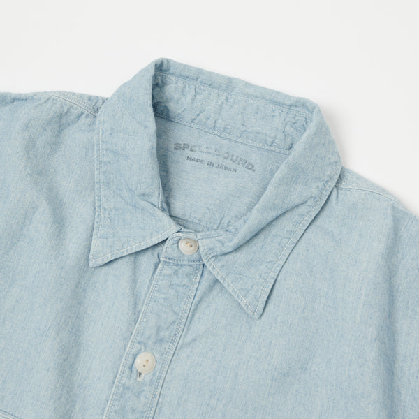 □オンラインストア特注□ 18SS Fatigue shirt cotton chambray 46