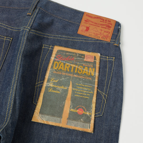 Studio D'artisan D01-35 35th Anniversary Slim Straight Jean - Raw