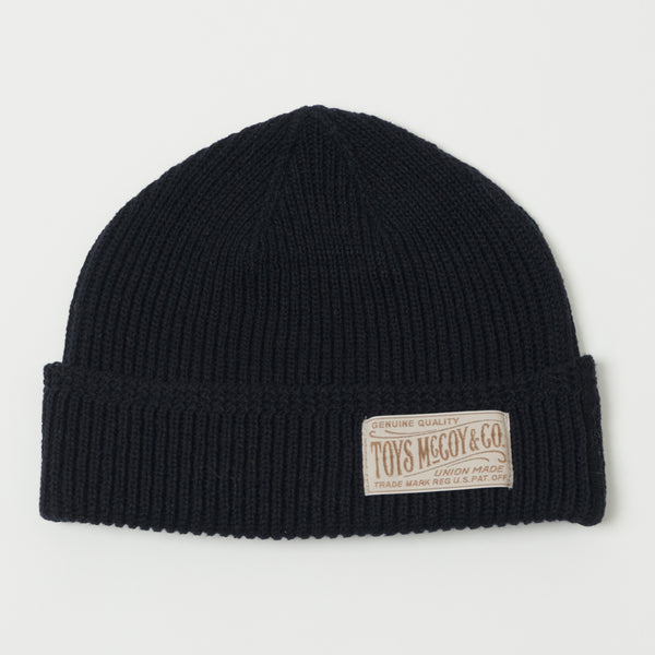 Father Sons Navy Beanie Hat With Metal Emblem - FSJ040