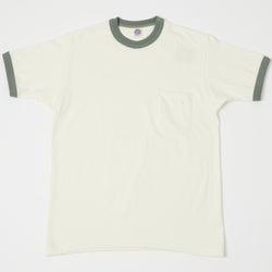 off white ringer tee