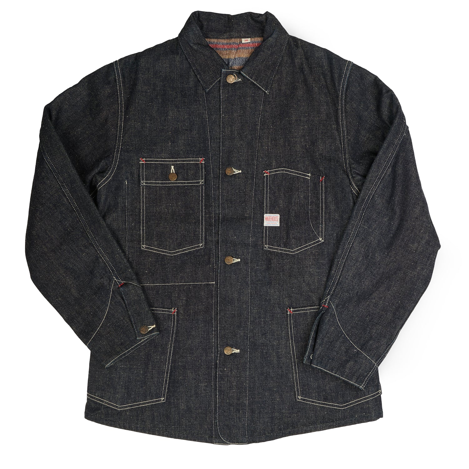 Warehouse 2111 Lined Denim Coverall Jacket | Son of a Stag