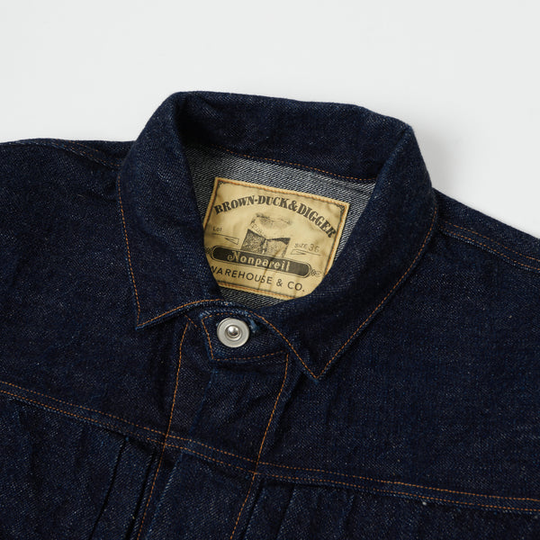 Warehouse Brown-Duck & Digger Nonpareil Overall Regular Straight