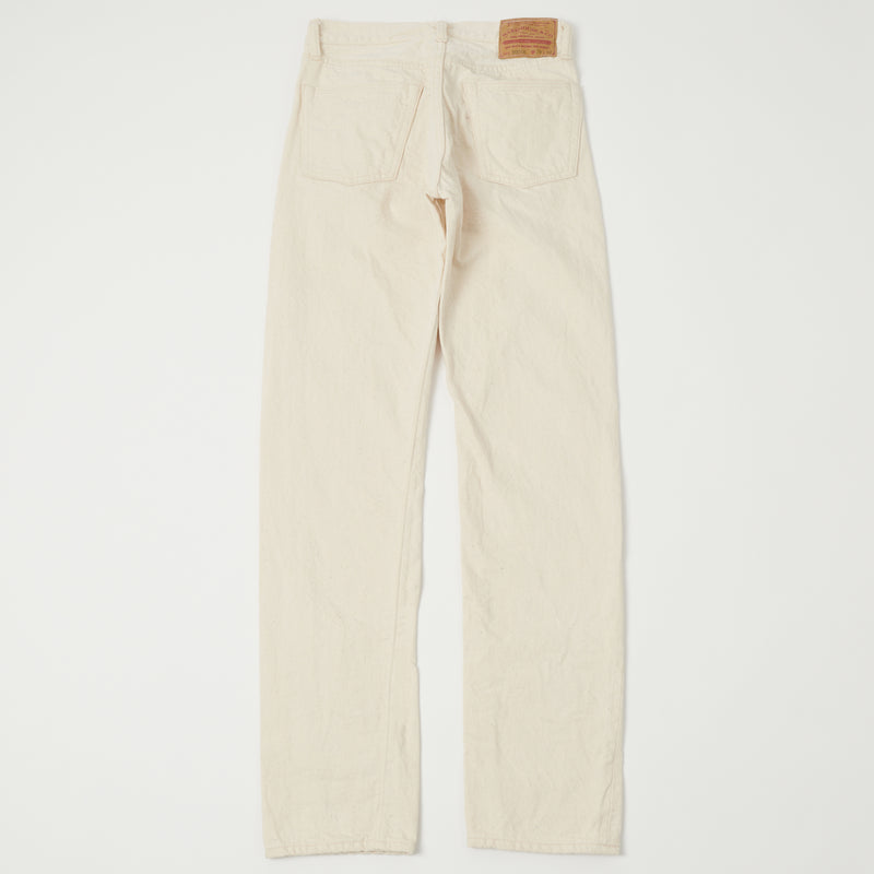 Warehouse 900XX Slim Tapered Jean - Ecru One Wash | Son of a Stag