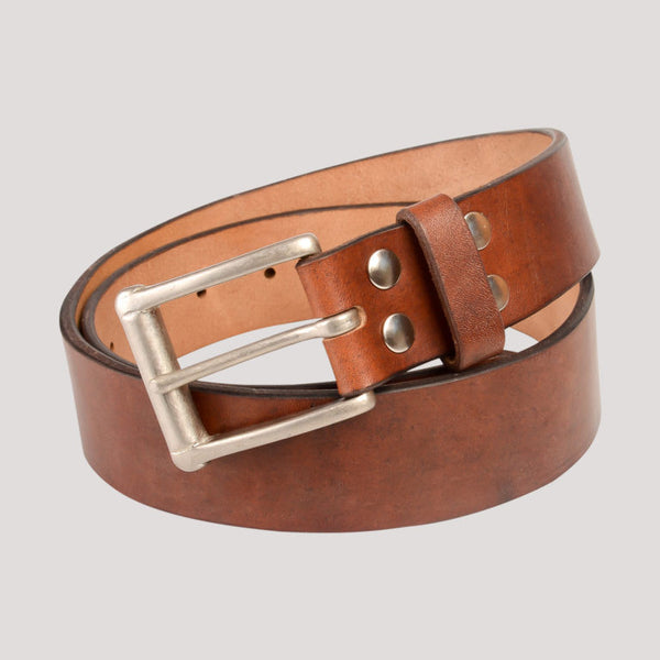 Garrison Leather Belt in Black from Barnes and Moore