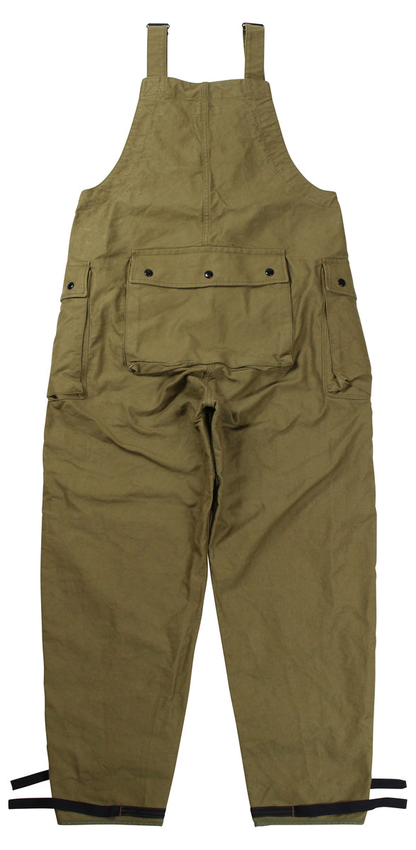 Freewheelers 2022011 Deck Bib Overall - Olive Drab