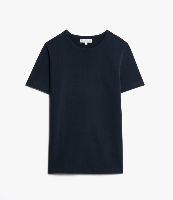 Merz b. Schwanen Crew | Ink - 215 A SON Blue OF Classic Tee STAG Neck