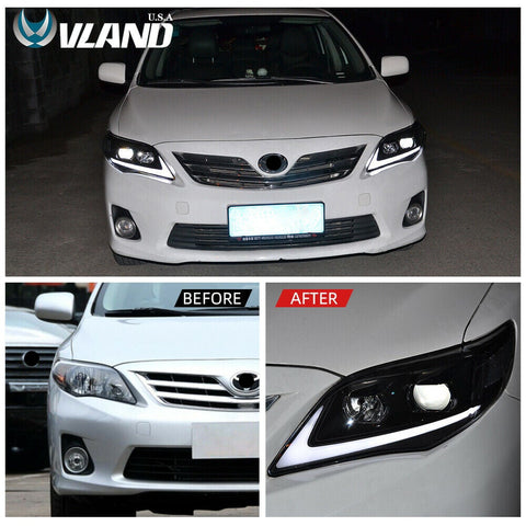 2013 toyota corolla daytime running lights