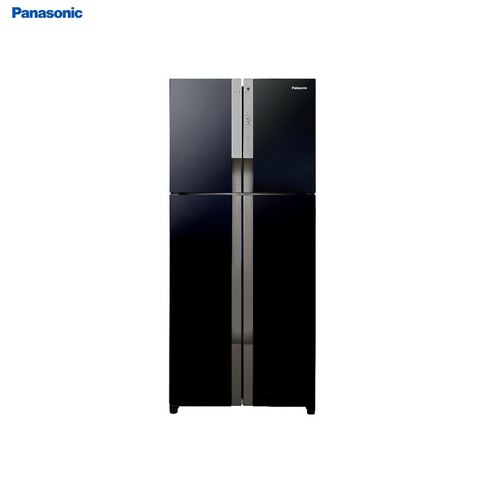 Panasonic Refrigerator 19.4Cuft. No-Frost Inverter 4 Door Glass - NR-DZ601WGKP
