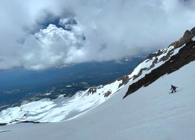 Riding Mt. Shasta 5/25