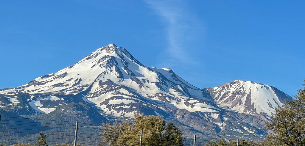 Mt Shasta from the North. Photo: Jason Smith.