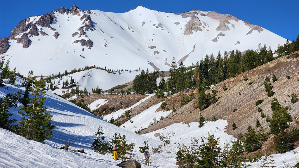 Lassen Peak backcountry ski conditions report