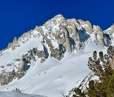 Mt Dade Eastern Sierra backcountry skiing snowboarding