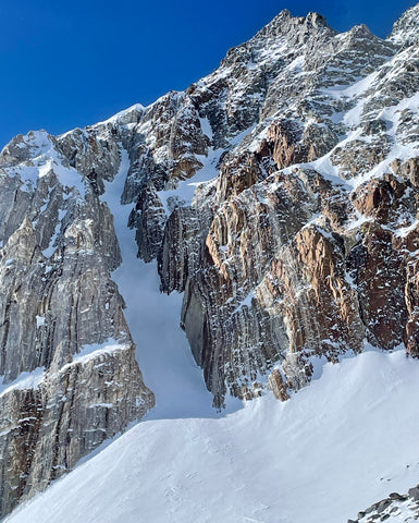 couloir Eastern Sierra skiing snowboarding backcountry