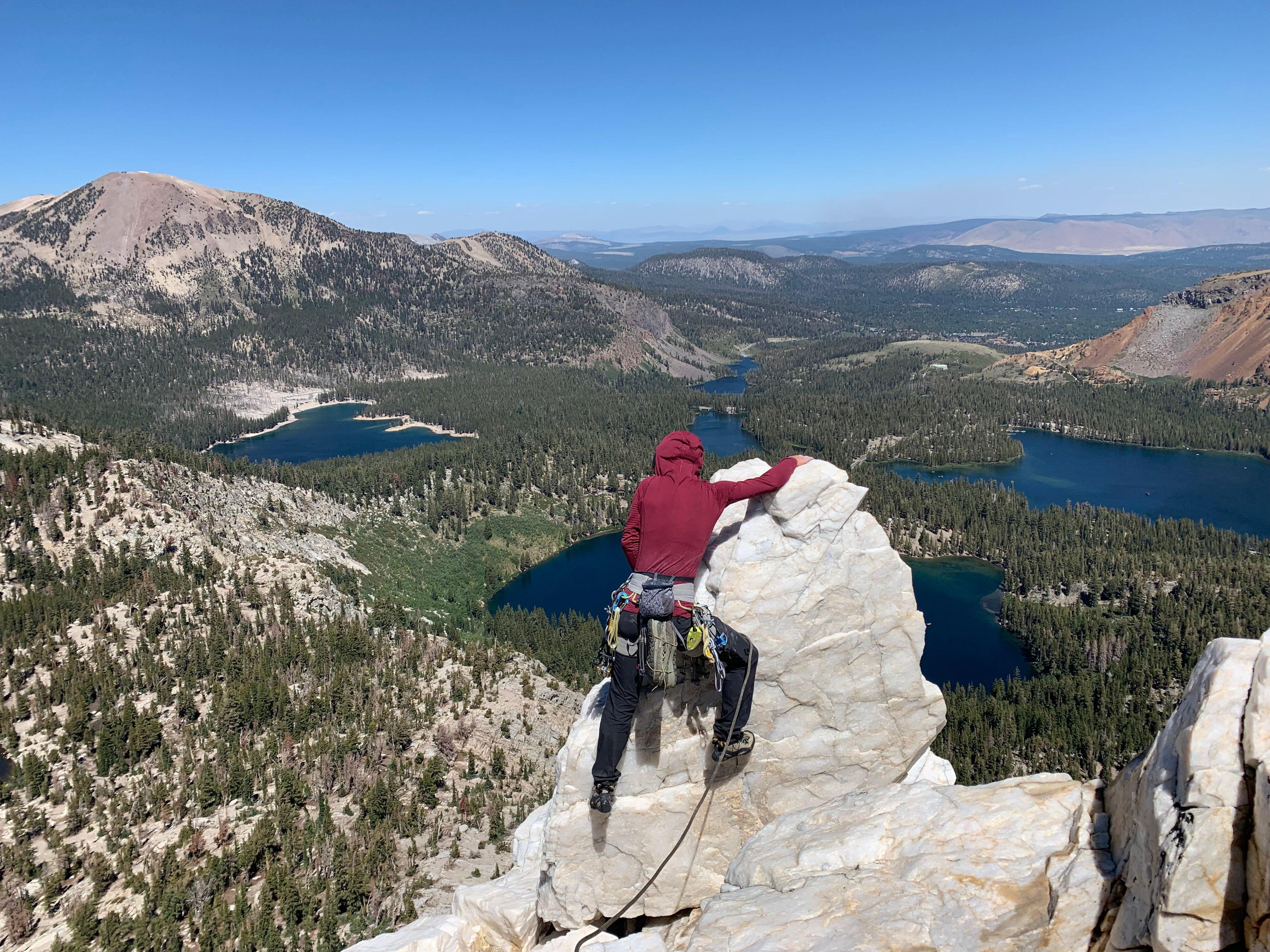 mammoth lakes rock climbing