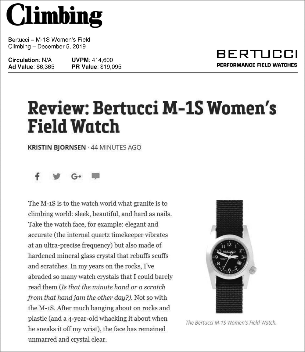 bertucci women's watches