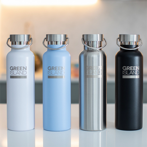 Metal water bottles