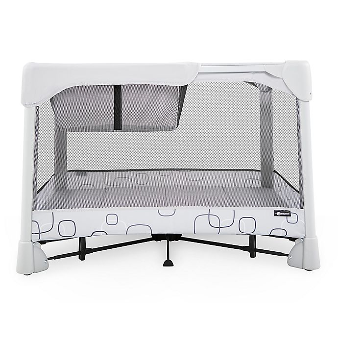 4moms® Breeze Classic Playard in Light Grey | buybuy BABY