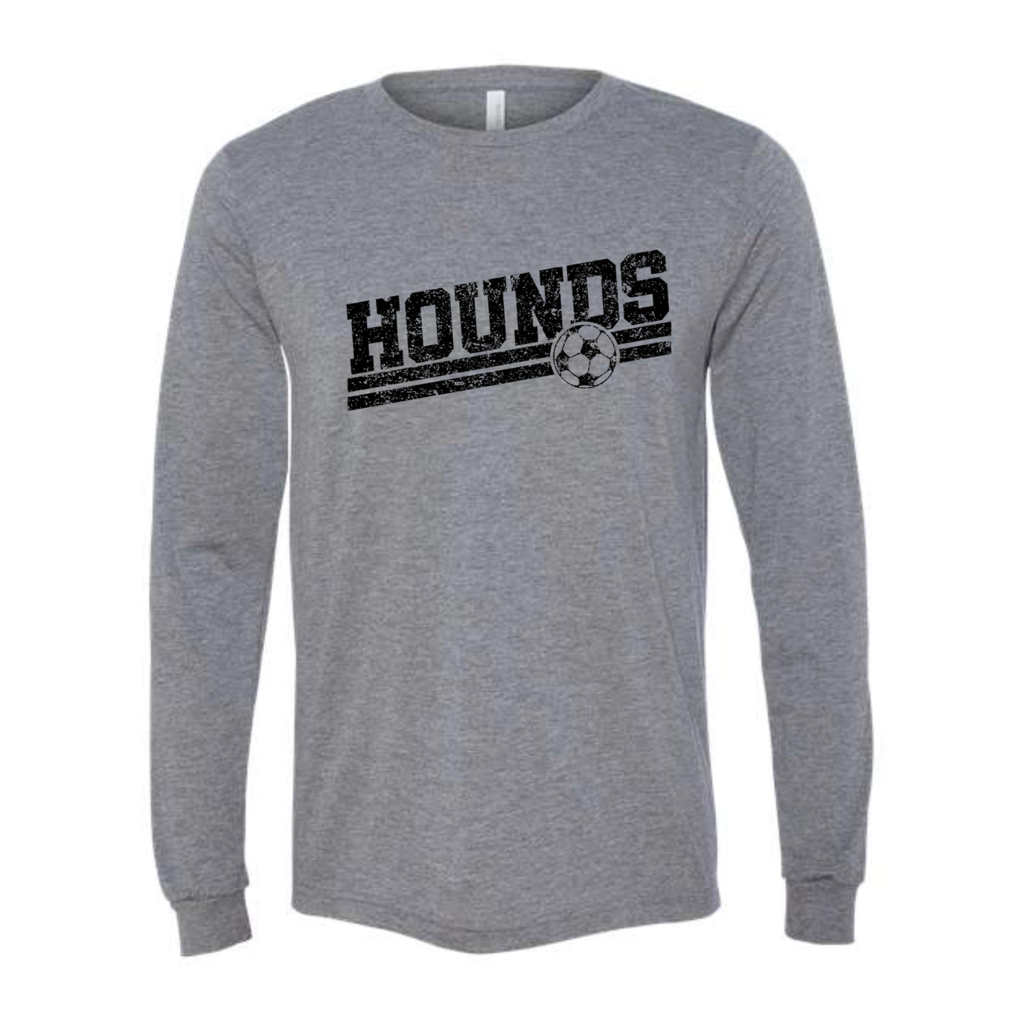 Riverhounds Slant Long Sleeved Tri-blend Unisex Tee