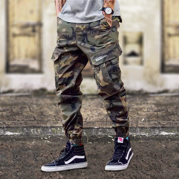 camouflage joggers