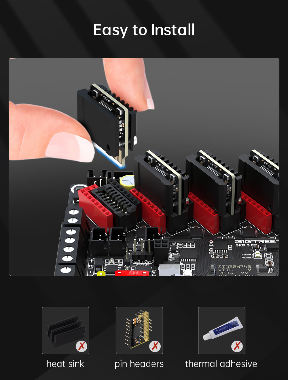 BIGTREETECH® SKR 3 EZ Motherboard