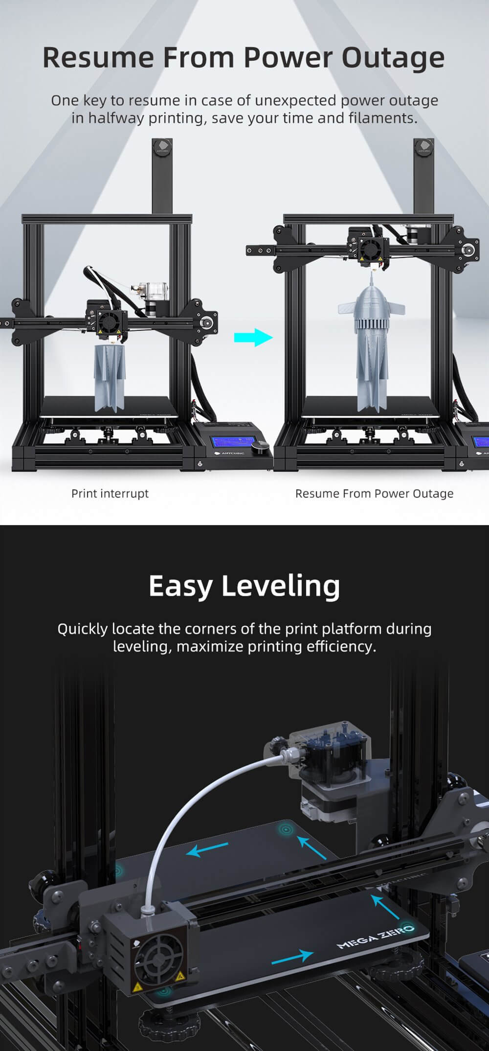 Anycubic Mega Zero 3D Printer Product Description-3