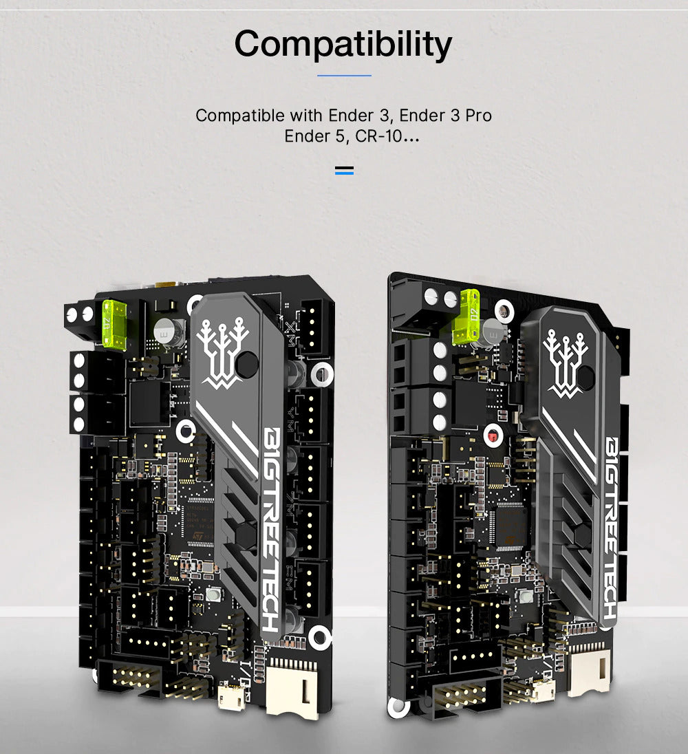 BIGTREETECH® SKR Mini E3 V3.0 32-Bit Motherboard with Integrated TMC2209 Stepper Motor Drivers