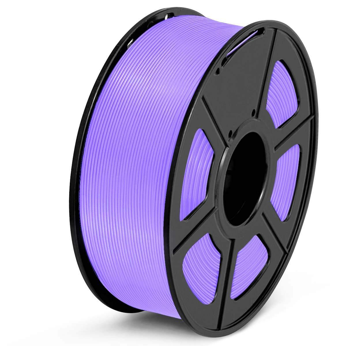 Grey PLA Filament 1.75mm 3D Printer Filament PLA 1Kg Spool (2.2lbs), Dimensional  Accuracy of +/- 0.02mm - Grey