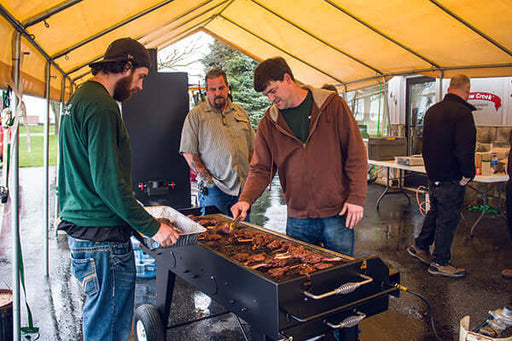 Yoder 24x48 Adjustable Charcoal Grill Competition Cart