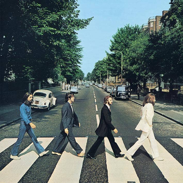 The Beatles Canvas Prints 30 x 30cm The Beatles (Abbey Road)